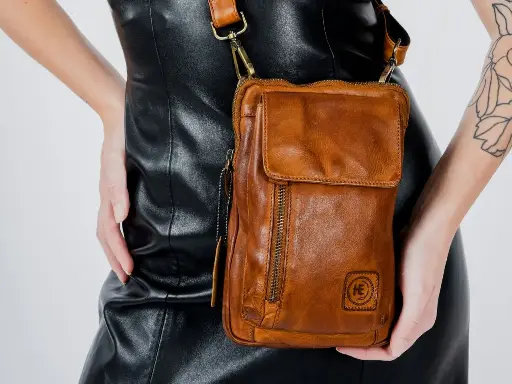 Minimalist Leather Waist Bag