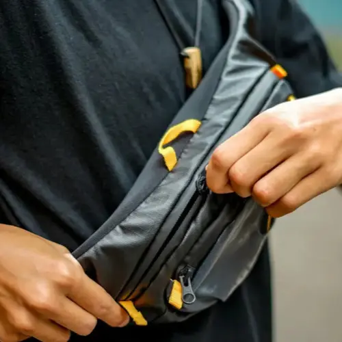 蓋袋式斜挎包（父親節主題）